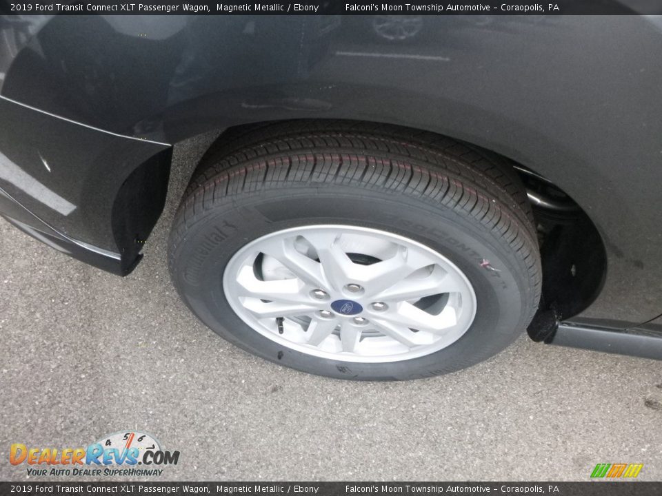 2019 Ford Transit Connect XLT Passenger Wagon Magnetic Metallic / Ebony Photo #8