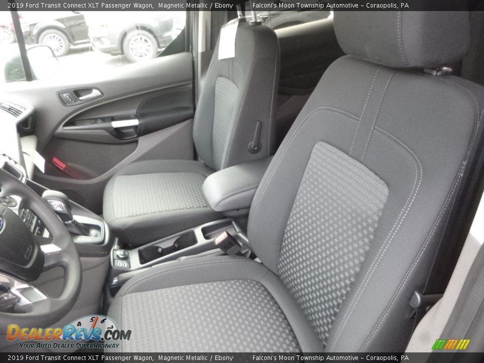 Front Seat of 2019 Ford Transit Connect XLT Passenger Wagon Photo #13