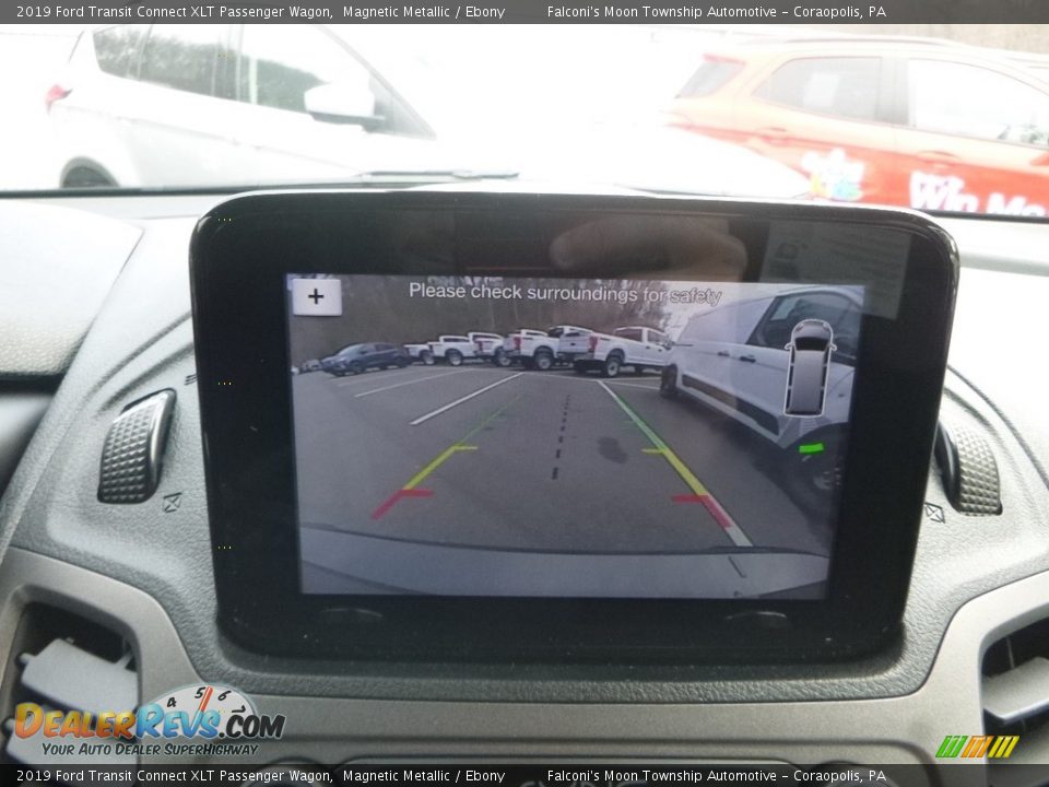 2019 Ford Transit Connect XLT Passenger Wagon Magnetic Metallic / Ebony Photo #16