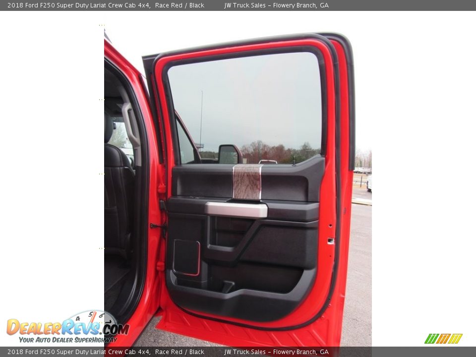 2018 Ford F250 Super Duty Lariat Crew Cab 4x4 Race Red / Black Photo #32