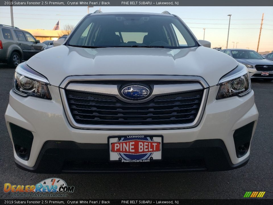 2019 Subaru Forester 2.5i Premium Crystal White Pearl / Black Photo #2