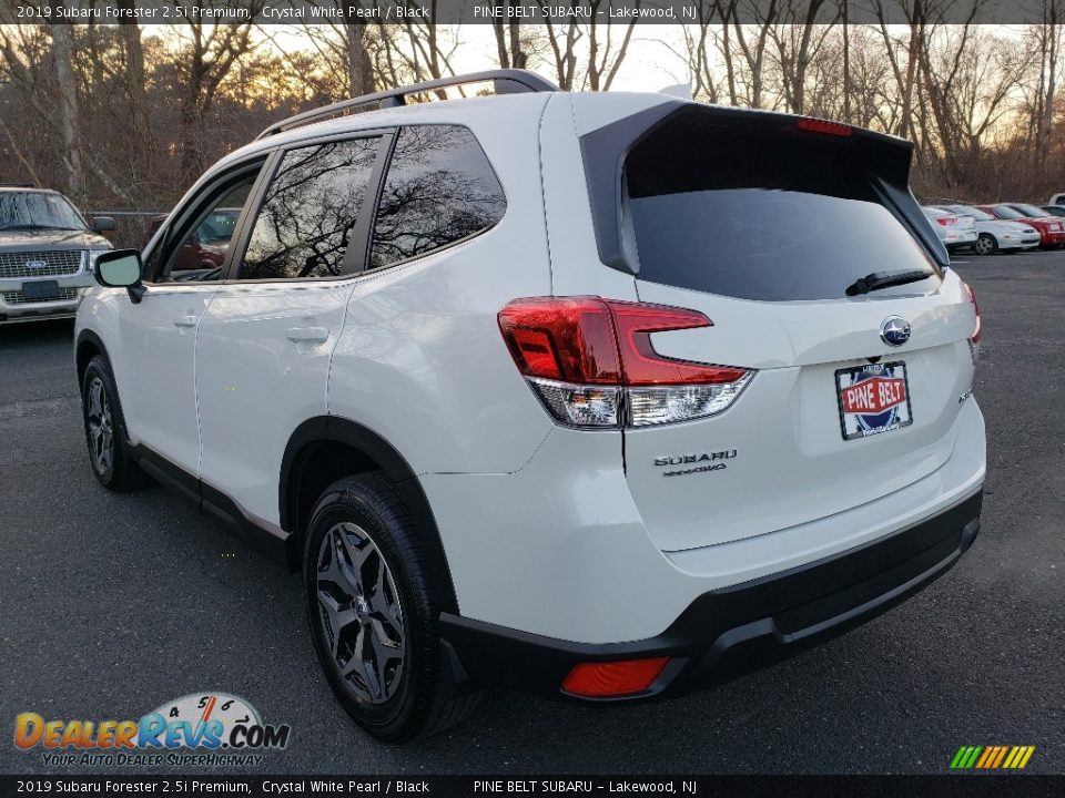 2019 Subaru Forester 2.5i Premium Crystal White Pearl / Black Photo #4
