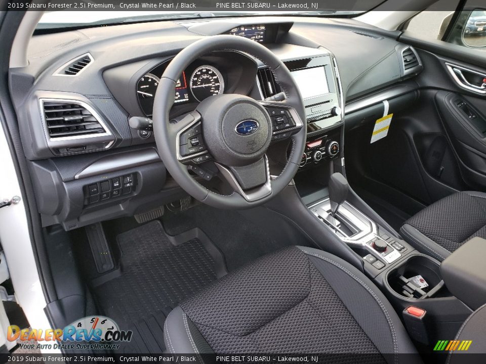 2019 Subaru Forester 2.5i Premium Crystal White Pearl / Black Photo #8