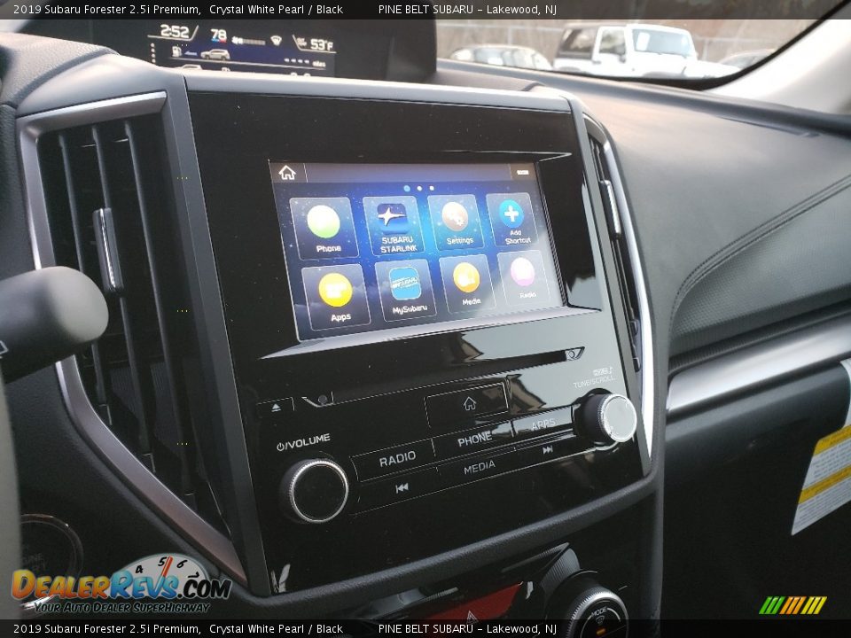 2019 Subaru Forester 2.5i Premium Crystal White Pearl / Black Photo #10