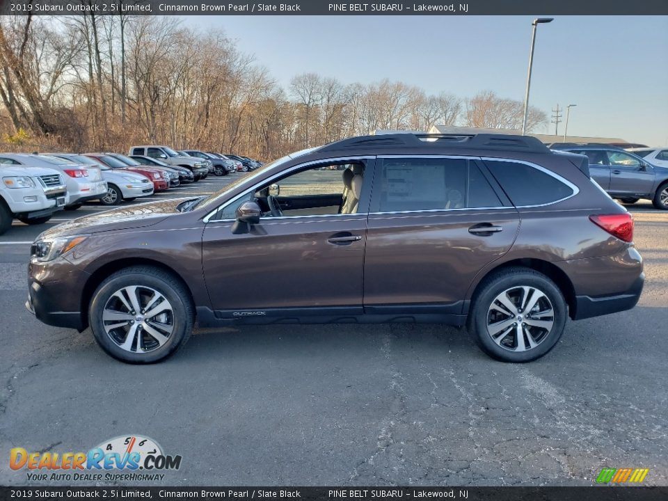 2019 Subaru Outback 2.5i Limited Cinnamon Brown Pearl / Slate Black Photo #3