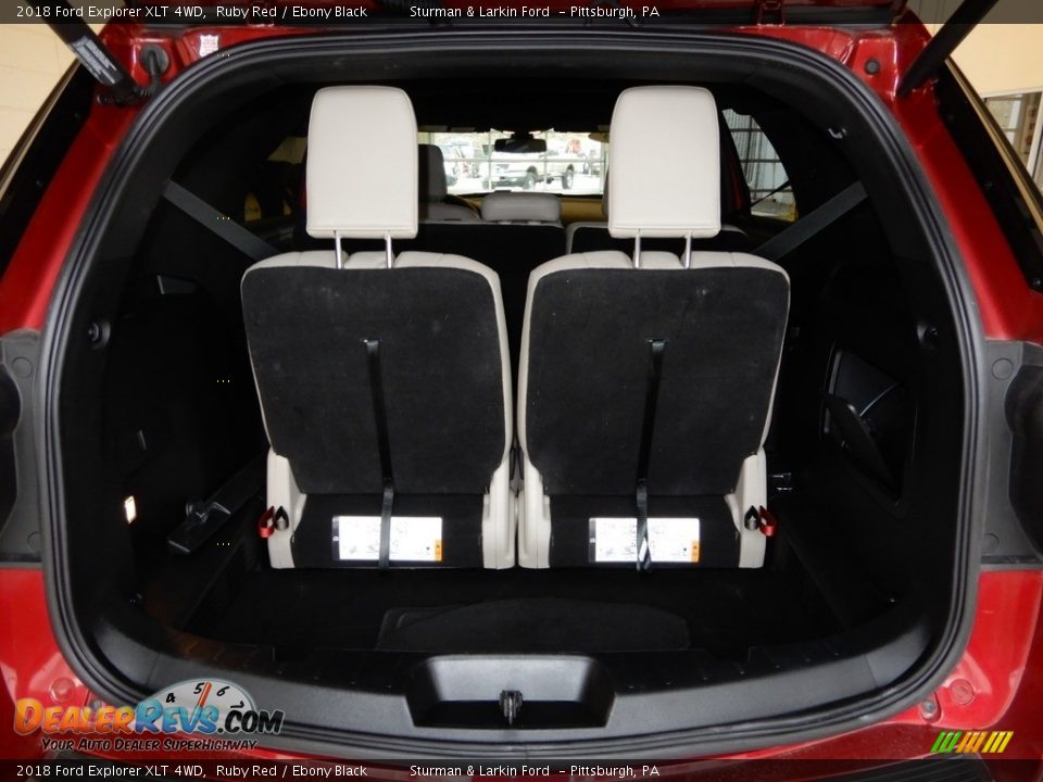 2018 Ford Explorer XLT 4WD Ruby Red / Ebony Black Photo #5