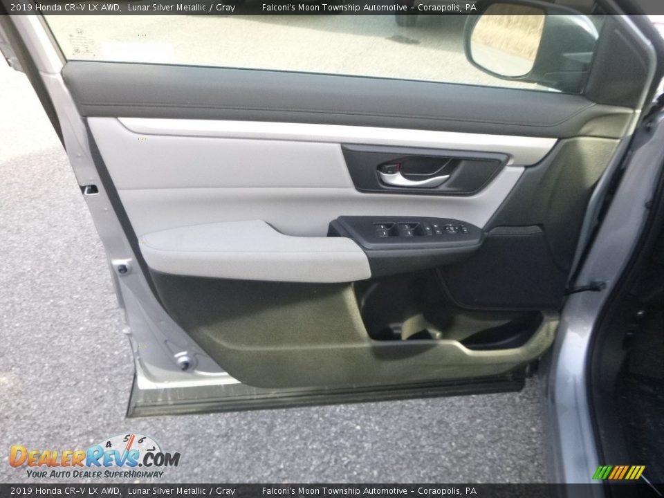 2019 Honda CR-V LX AWD Lunar Silver Metallic / Gray Photo #11