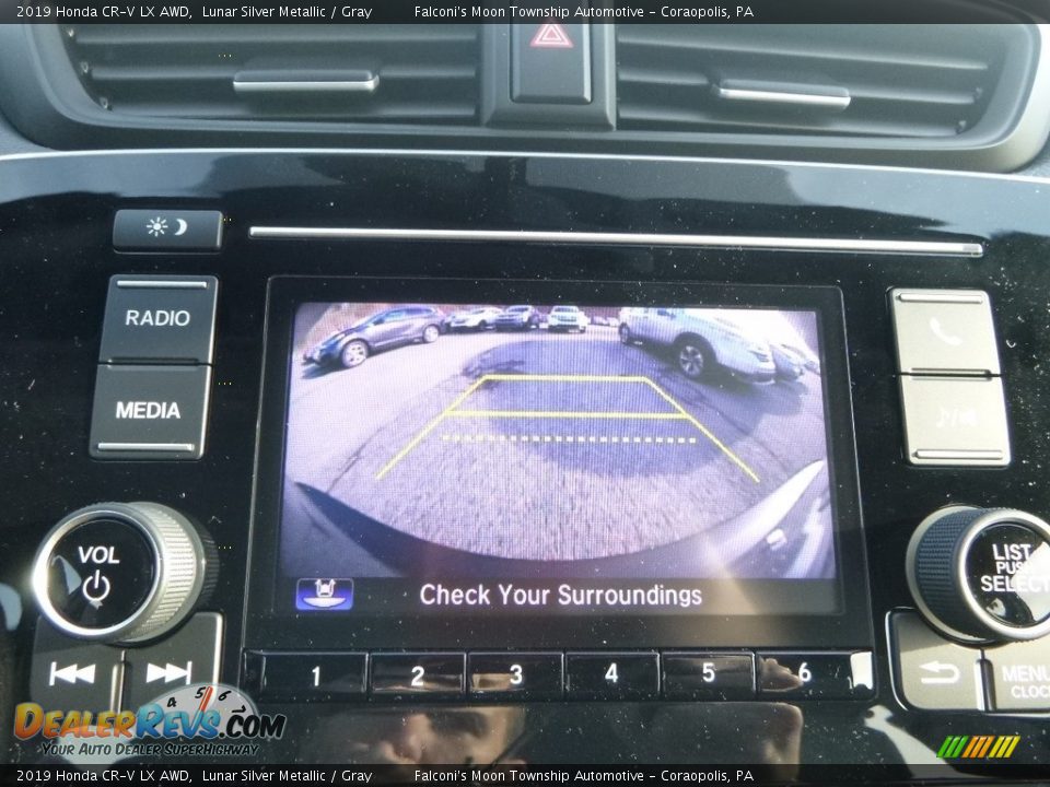 2019 Honda CR-V LX AWD Lunar Silver Metallic / Gray Photo #14