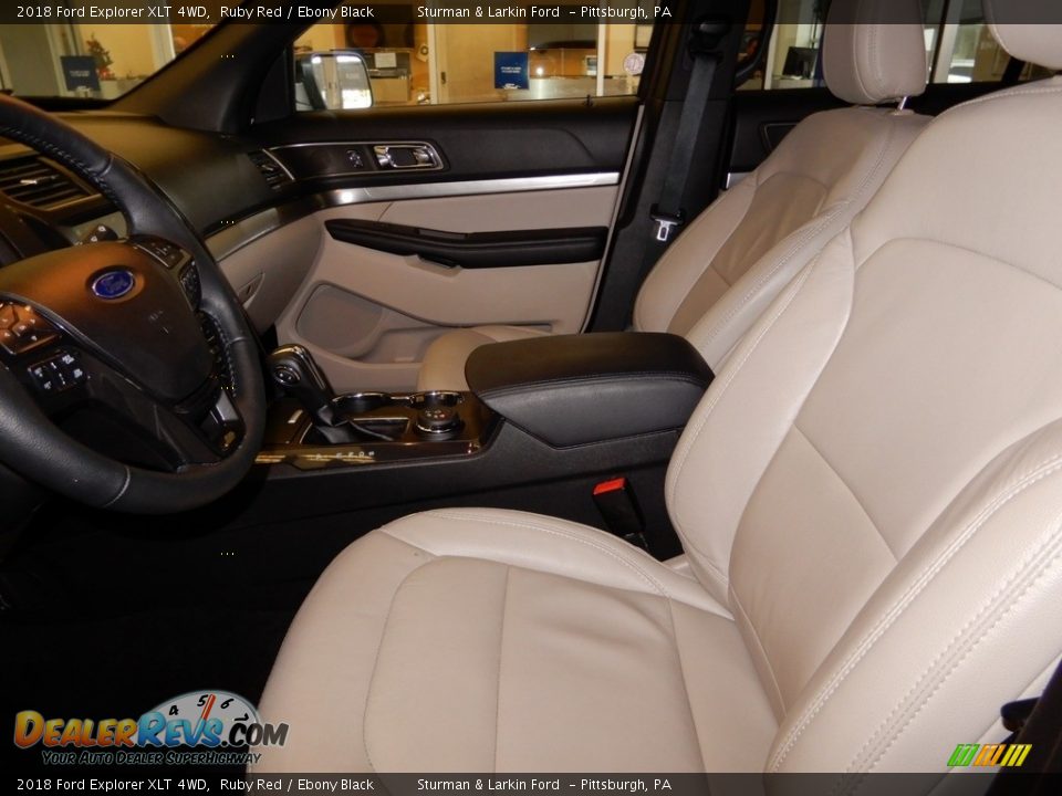 2018 Ford Explorer XLT 4WD Ruby Red / Ebony Black Photo #12