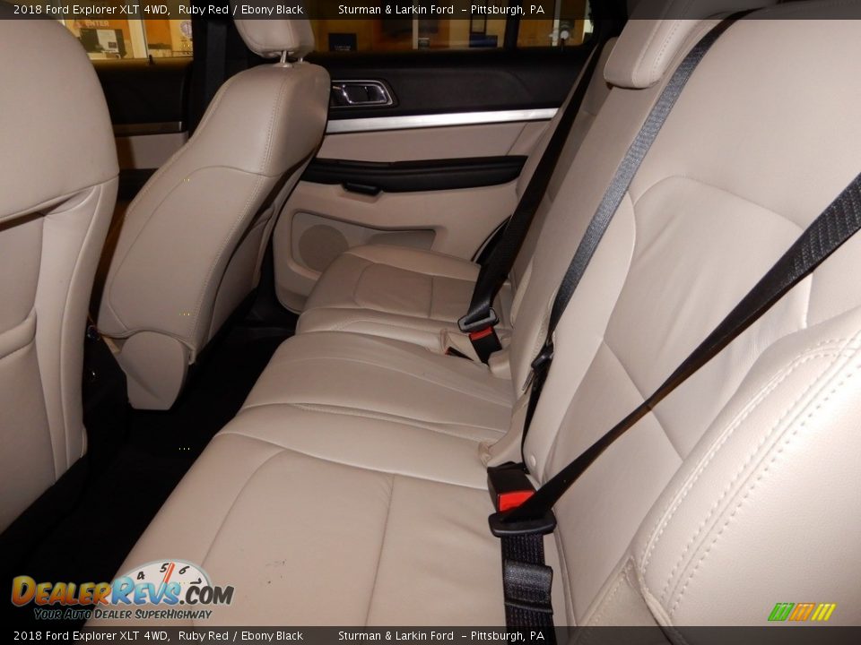 2018 Ford Explorer XLT 4WD Ruby Red / Ebony Black Photo #13