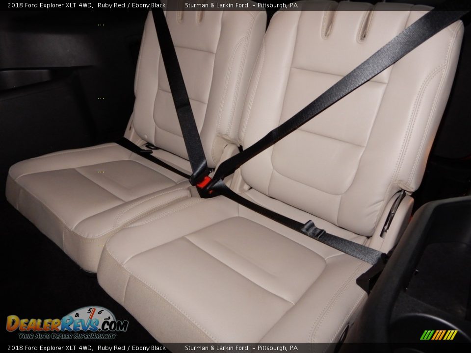 2018 Ford Explorer XLT 4WD Ruby Red / Ebony Black Photo #14