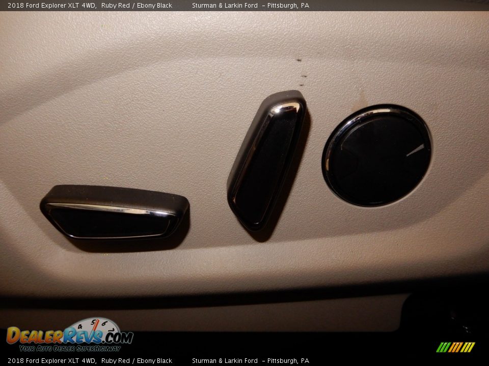 2018 Ford Explorer XLT 4WD Ruby Red / Ebony Black Photo #19
