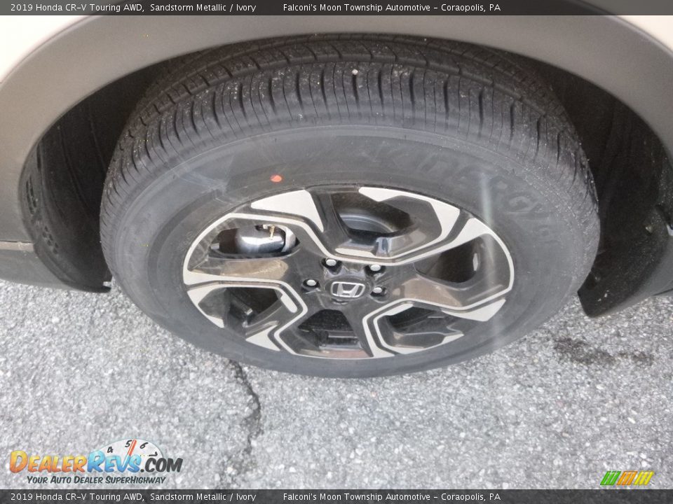 2019 Honda CR-V Touring AWD Sandstorm Metallic / Ivory Photo #7