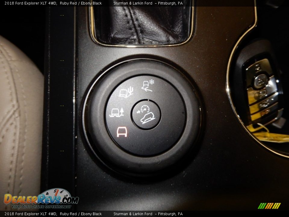 2018 Ford Explorer XLT 4WD Ruby Red / Ebony Black Photo #20