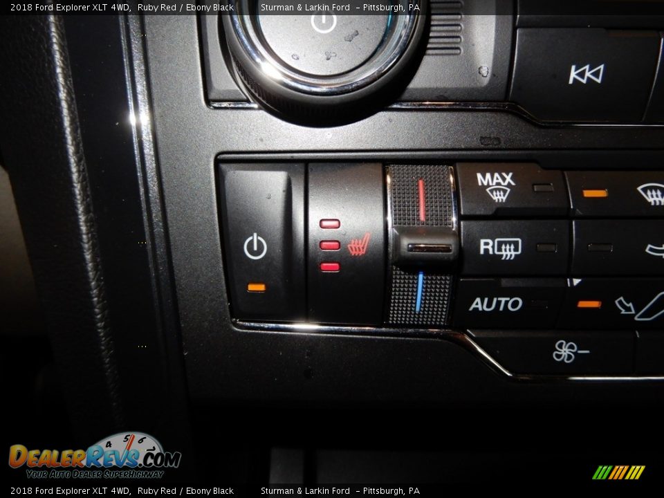 2018 Ford Explorer XLT 4WD Ruby Red / Ebony Black Photo #21