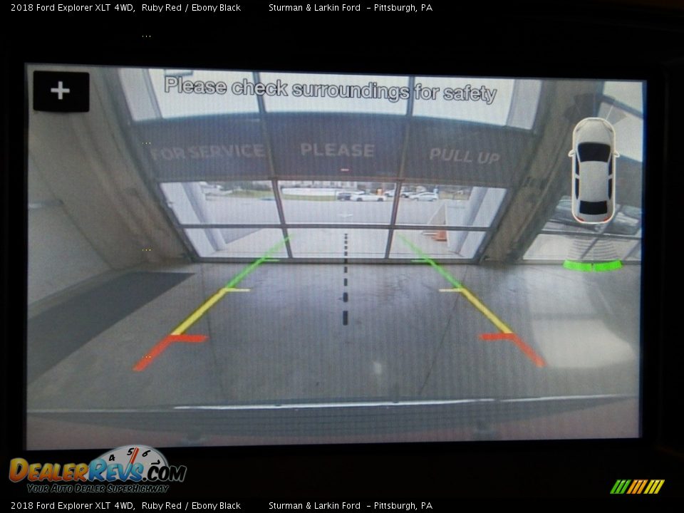 2018 Ford Explorer XLT 4WD Ruby Red / Ebony Black Photo #23