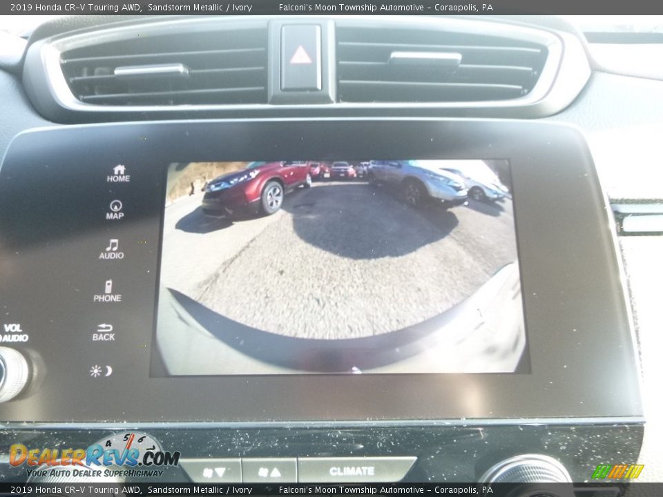 2019 Honda CR-V Touring AWD Sandstorm Metallic / Ivory Photo #15