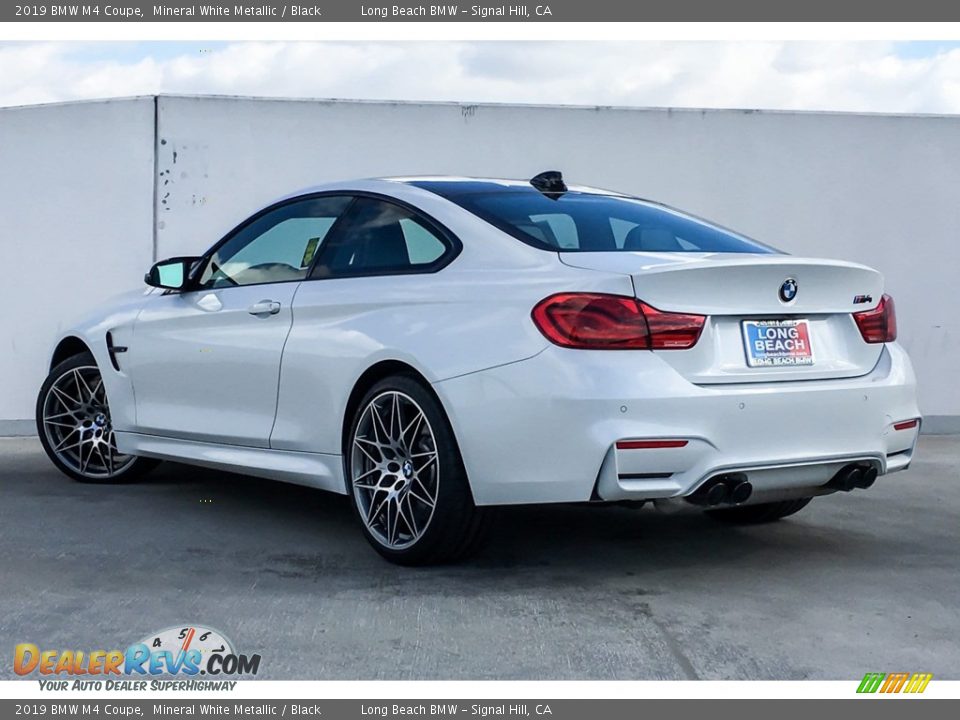 2019 BMW M4 Coupe Mineral White Metallic / Black Photo #2