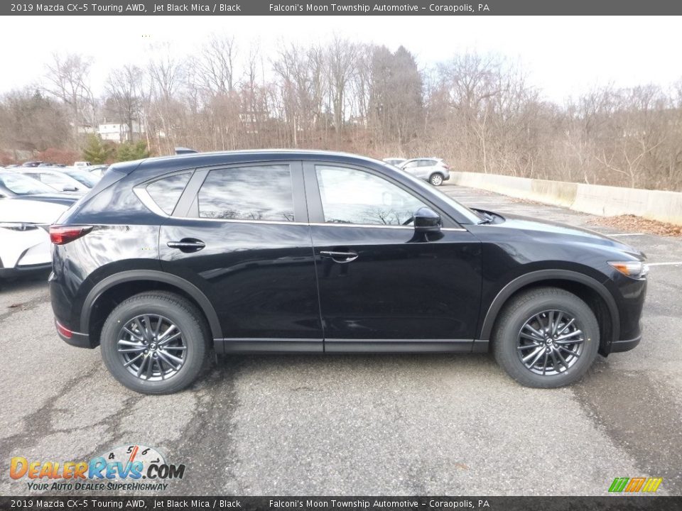2019 Mazda CX-5 Touring AWD Jet Black Mica / Black Photo #1