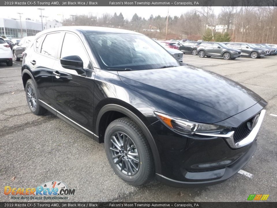 2019 Mazda CX-5 Touring AWD Jet Black Mica / Black Photo #3