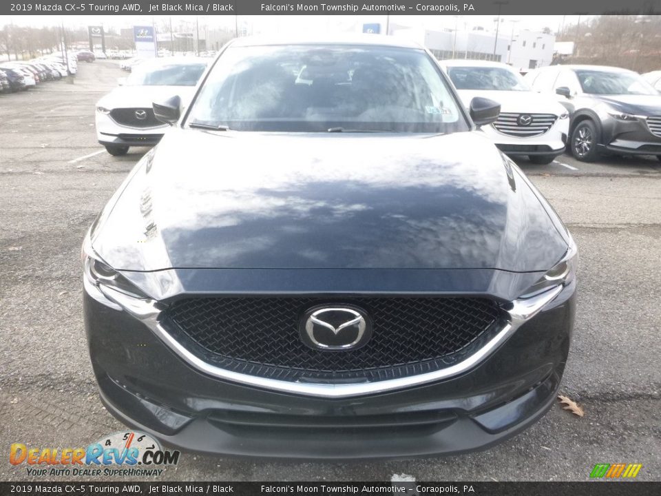 2019 Mazda CX-5 Touring AWD Jet Black Mica / Black Photo #4