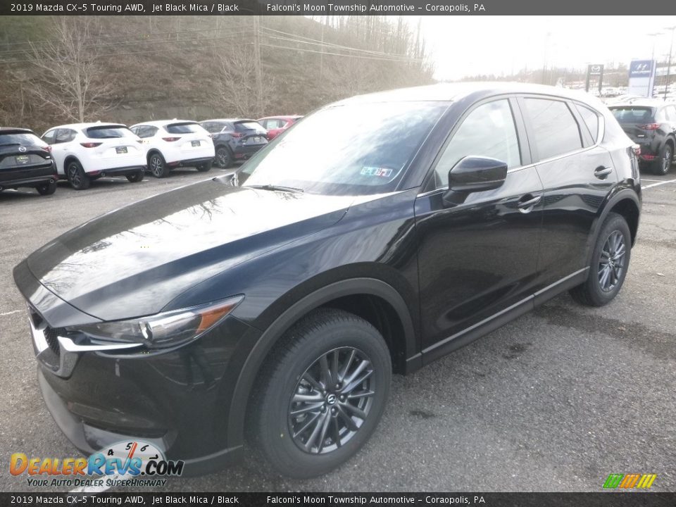 2019 Mazda CX-5 Touring AWD Jet Black Mica / Black Photo #5
