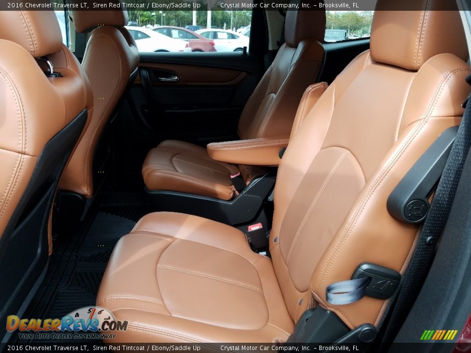 2016 Chevrolet Traverse LT Siren Red Tintcoat / Ebony/Saddle Up Photo #10