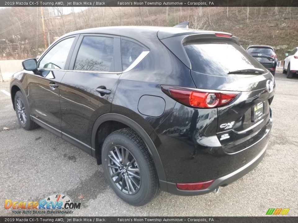 2019 Mazda CX-5 Touring AWD Jet Black Mica / Black Photo #6