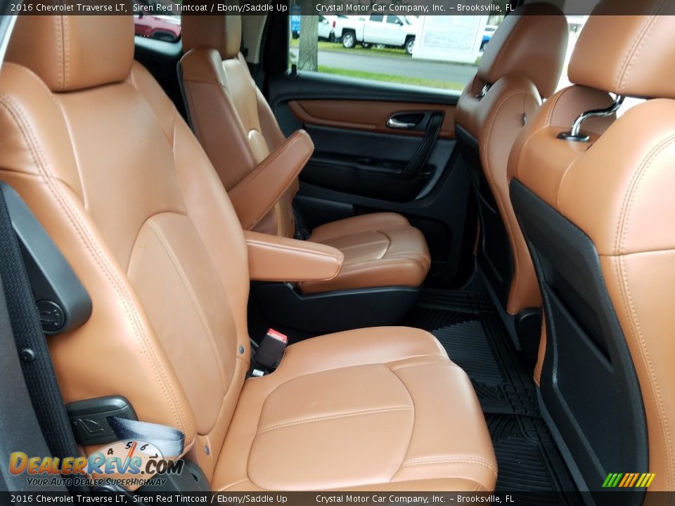 2016 Chevrolet Traverse LT Siren Red Tintcoat / Ebony/Saddle Up Photo #12