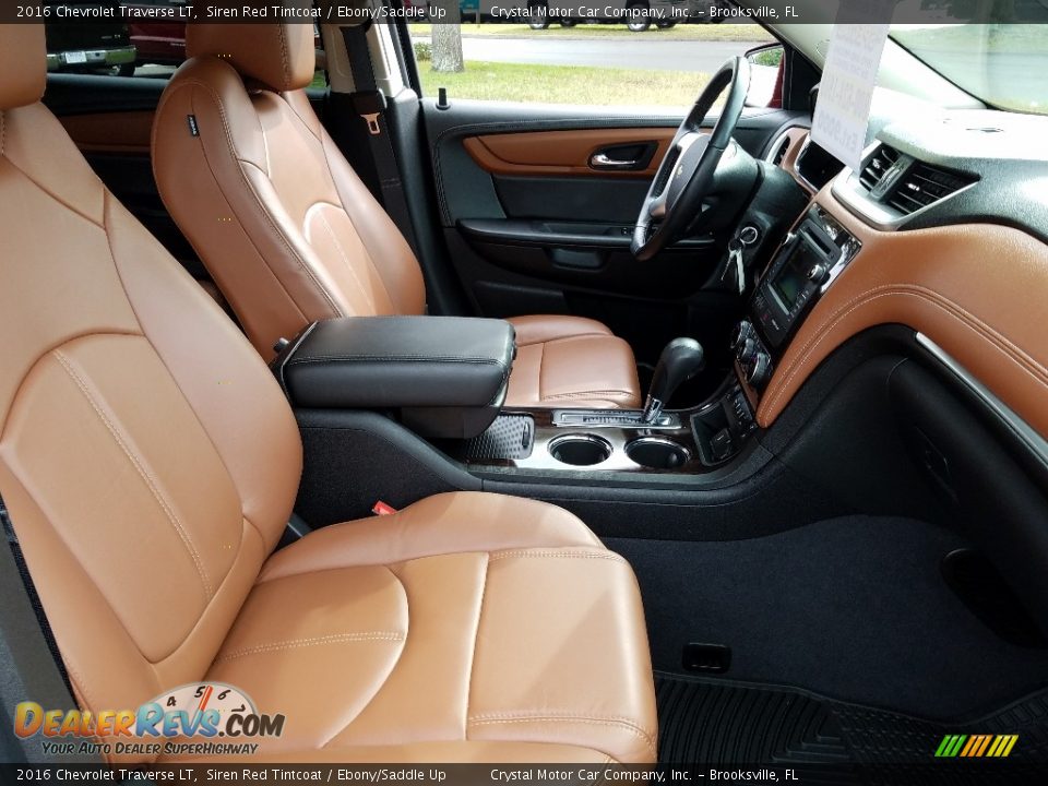 2016 Chevrolet Traverse LT Siren Red Tintcoat / Ebony/Saddle Up Photo #13