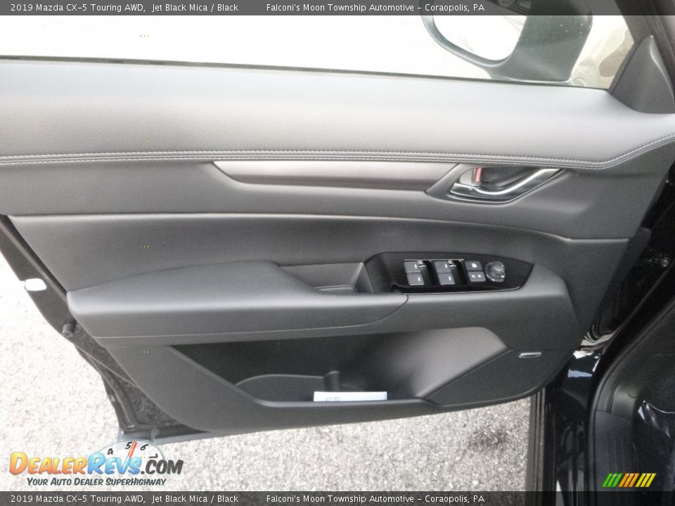 2019 Mazda CX-5 Touring AWD Jet Black Mica / Black Photo #10