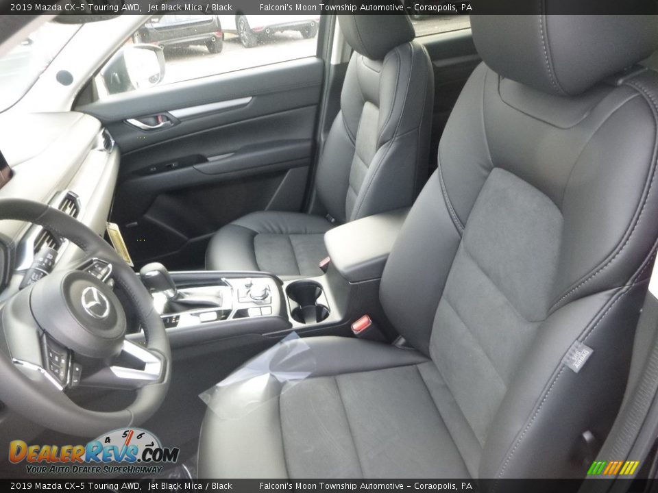 2019 Mazda CX-5 Touring AWD Jet Black Mica / Black Photo #11