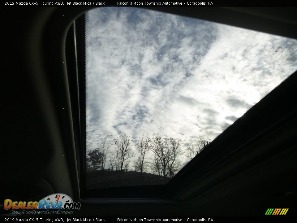 2019 Mazda CX-5 Touring AWD Jet Black Mica / Black Photo #13