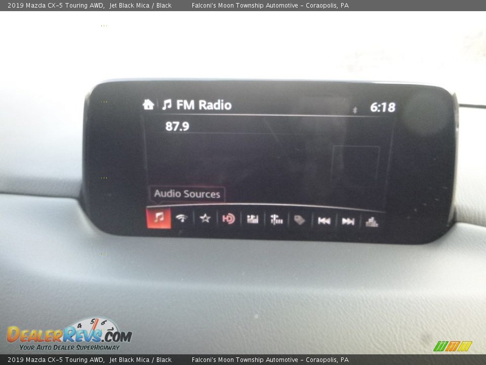 2019 Mazda CX-5 Touring AWD Jet Black Mica / Black Photo #14