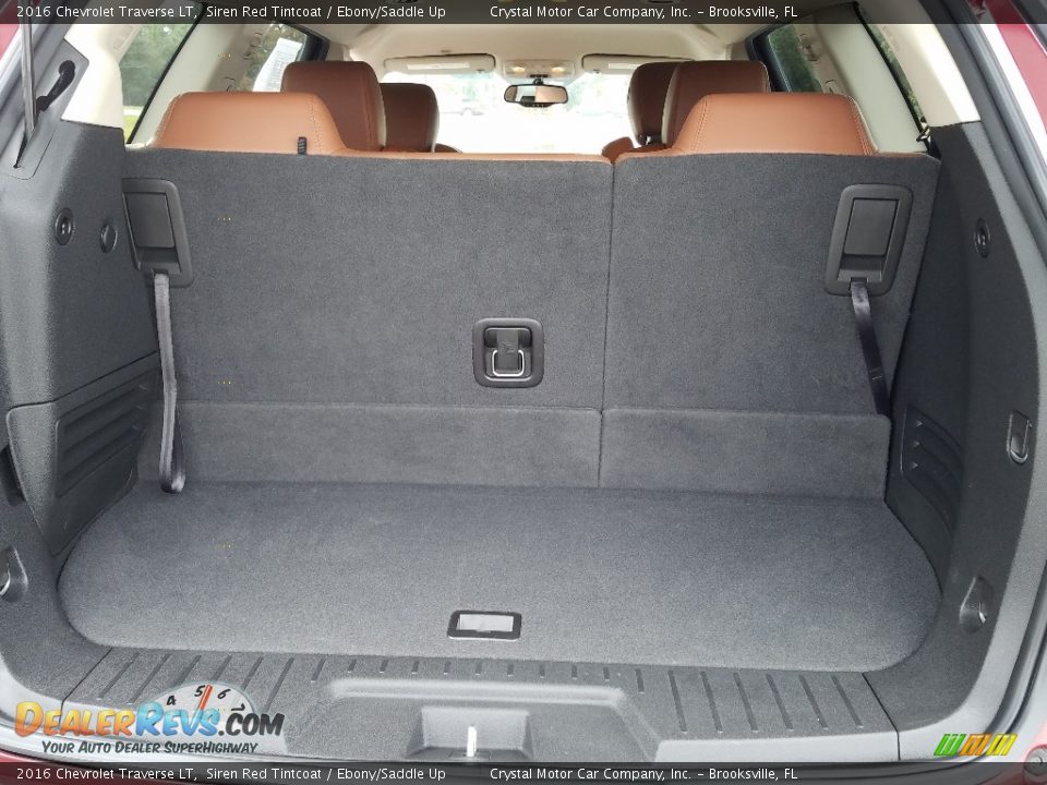 2016 Chevrolet Traverse LT Siren Red Tintcoat / Ebony/Saddle Up Photo #19
