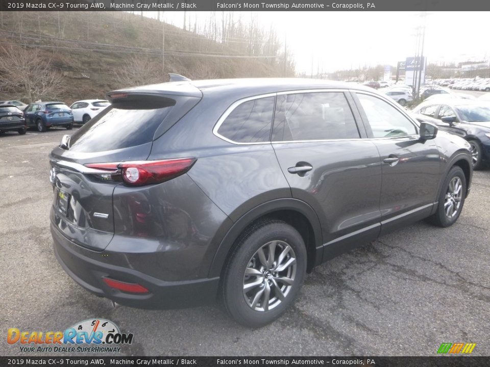 2019 Mazda CX-9 Touring AWD Machine Gray Metallic / Black Photo #2