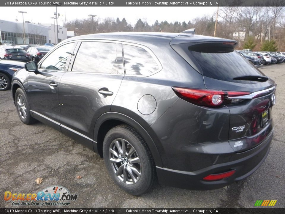 2019 Mazda CX-9 Touring AWD Machine Gray Metallic / Black Photo #6