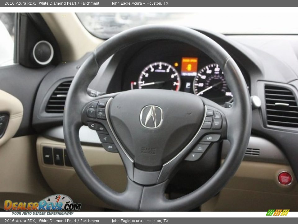 2016 Acura RDX White Diamond Pearl / Parchment Photo #29