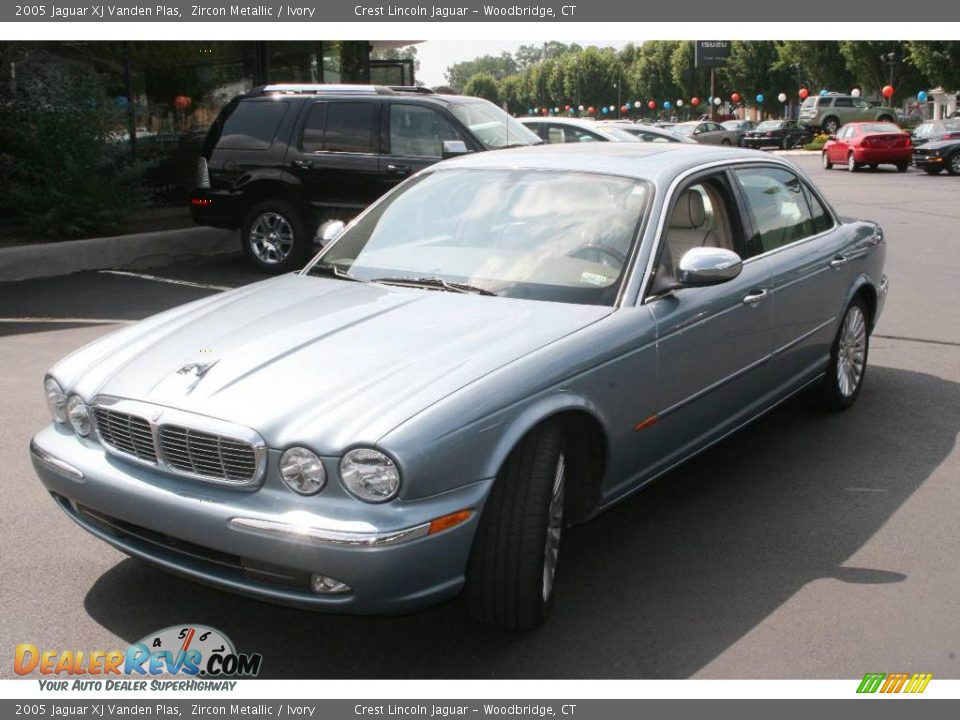 2005 Jaguar XJ Vanden Plas Zircon Metallic / Ivory Photo #1