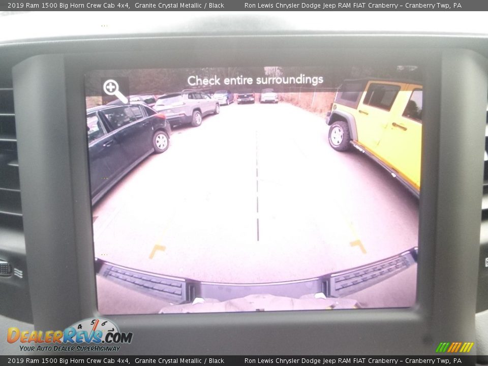 2019 Ram 1500 Big Horn Crew Cab 4x4 Granite Crystal Metallic / Black Photo #16