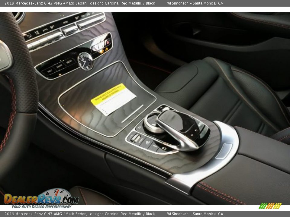 2019 Mercedes-Benz C 43 AMG 4Matic Sedan designo Cardinal Red Metallic / Black Photo #7