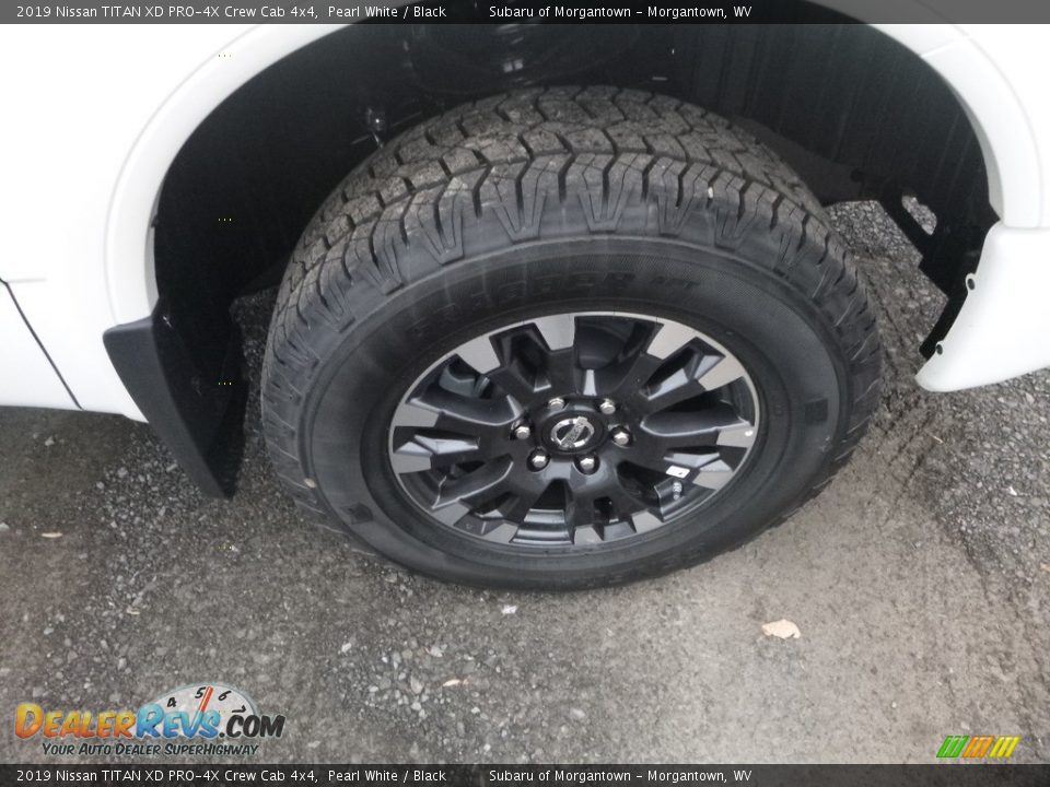 2019 Nissan TITAN XD PRO-4X Crew Cab 4x4 Pearl White / Black Photo #2