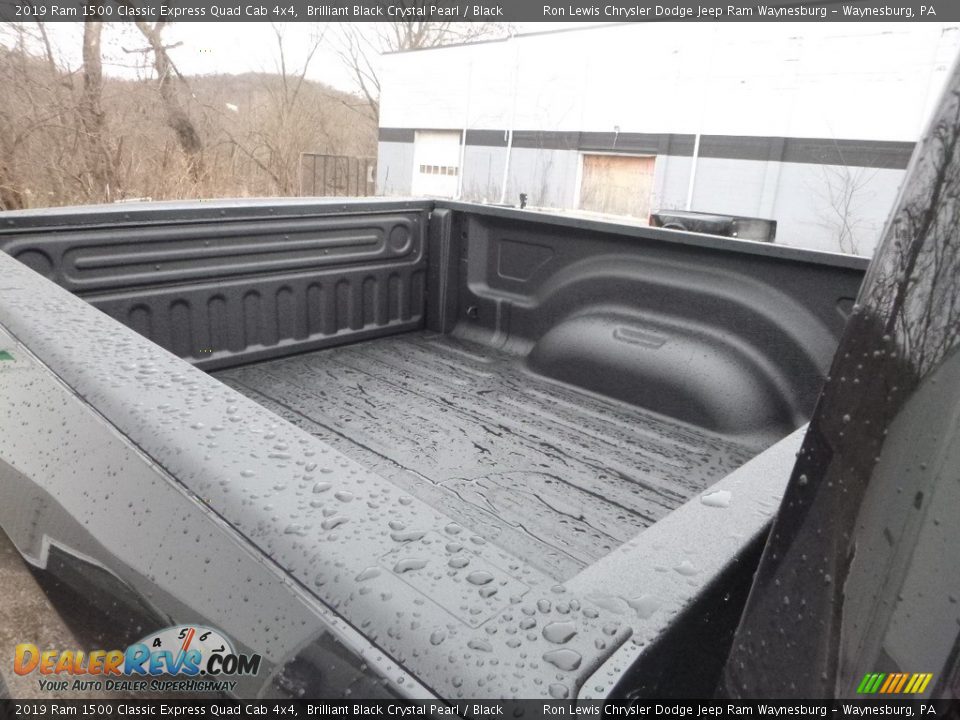 2019 Ram 1500 Classic Express Quad Cab 4x4 Brilliant Black Crystal Pearl / Black Photo #14