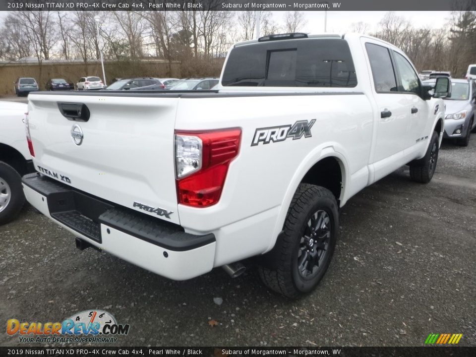 Pearl White 2019 Nissan TITAN XD PRO-4X Crew Cab 4x4 Photo #6