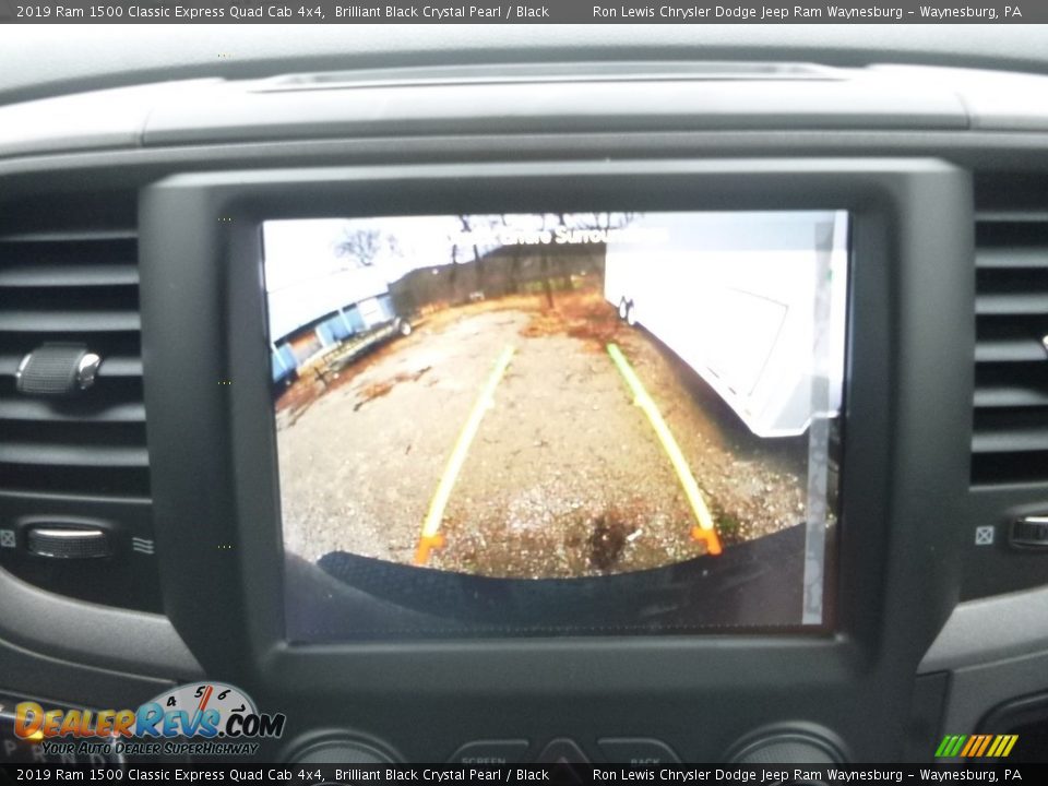 2019 Ram 1500 Classic Express Quad Cab 4x4 Brilliant Black Crystal Pearl / Black Photo #19