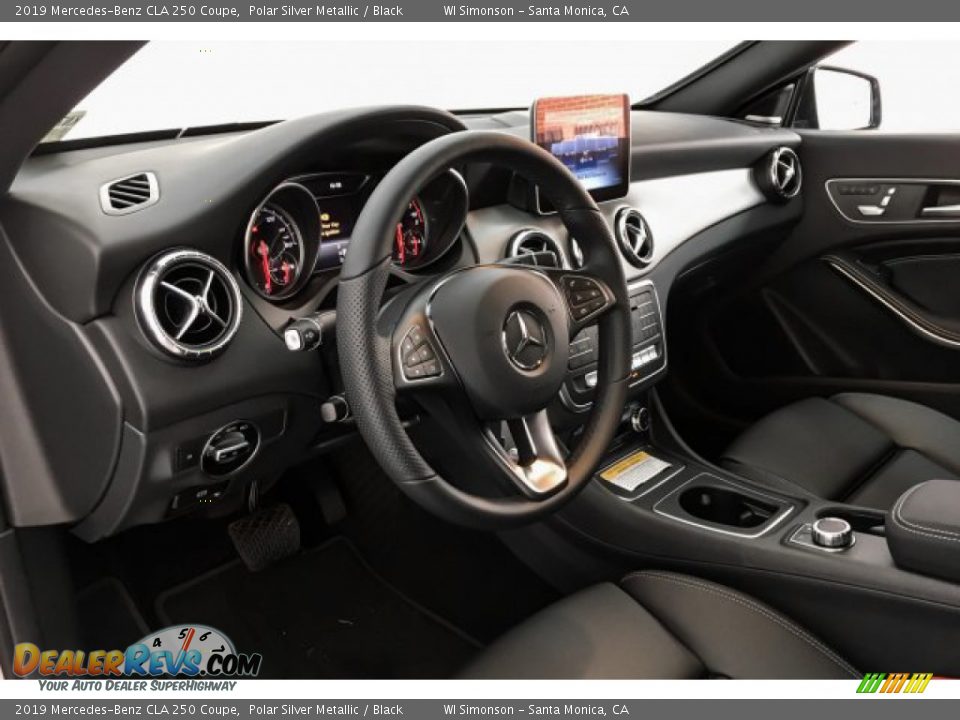 2019 Mercedes-Benz CLA 250 Coupe Polar Silver Metallic / Black Photo #4