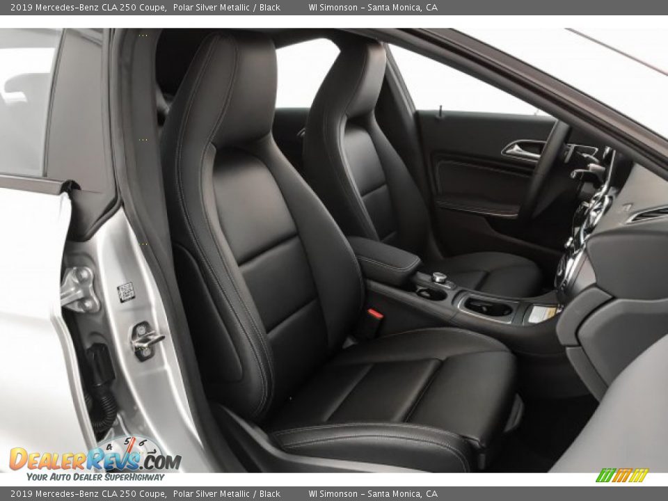 2019 Mercedes-Benz CLA 250 Coupe Polar Silver Metallic / Black Photo #5