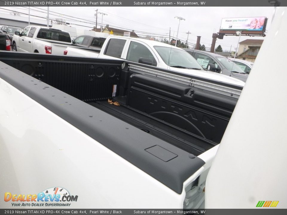 2019 Nissan TITAN XD PRO-4X Crew Cab 4x4 Pearl White / Black Photo #15