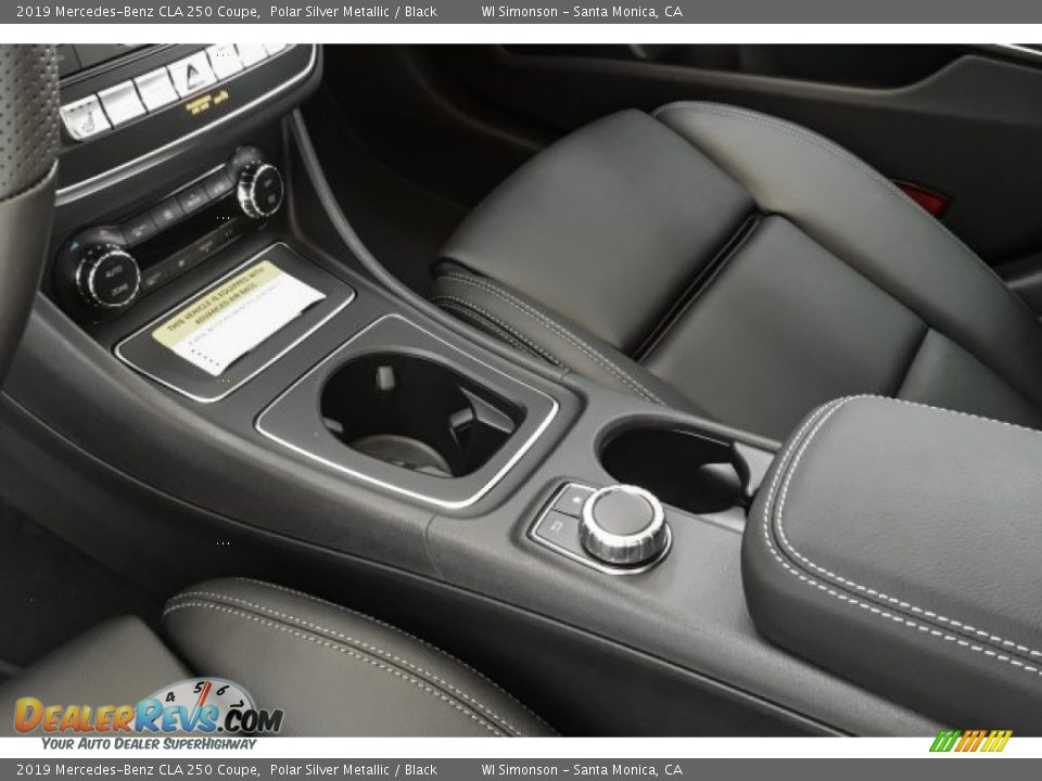 2019 Mercedes-Benz CLA 250 Coupe Polar Silver Metallic / Black Photo #7