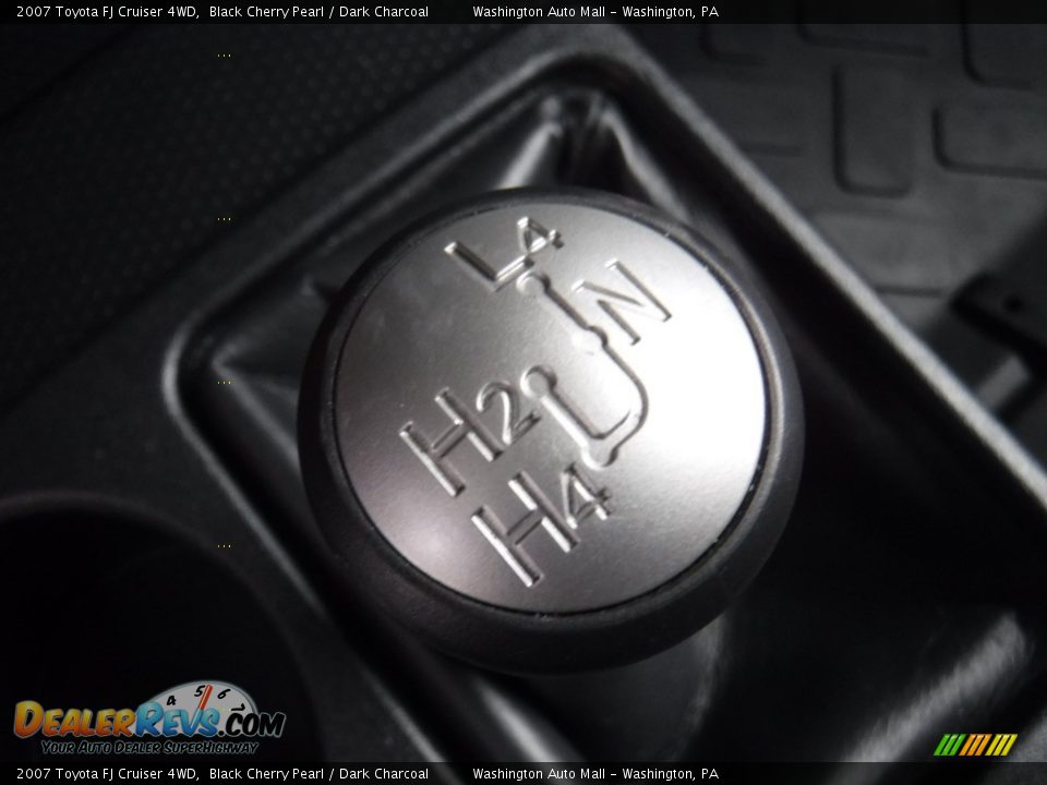2007 Toyota FJ Cruiser 4WD Black Cherry Pearl / Dark Charcoal Photo #17